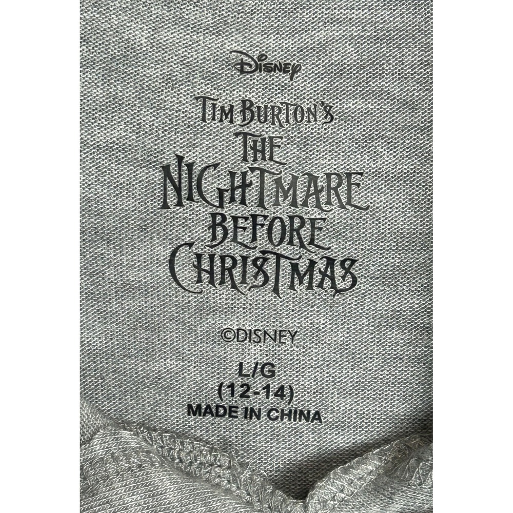 Disney Nightmare Before Christmas Sally Ghouls Night In Hooded Sleep Dress Large - Picture 6 of 11